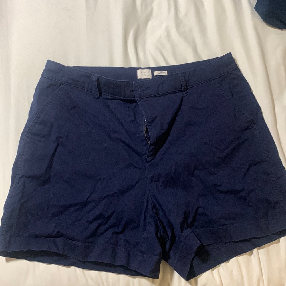 Blue shorts
